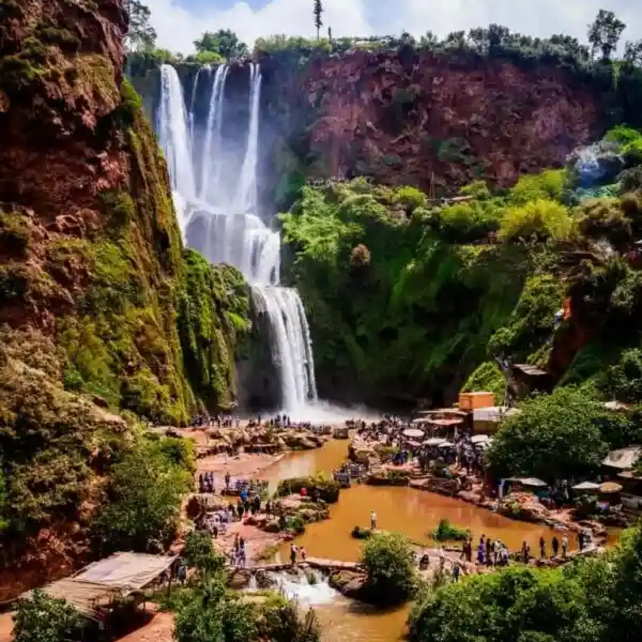 Take a Day Trip Ouzoud waterfalls from Marrakech to admire Morocco's most visited site. Enjoy a day in the wilderness , Explore Now !